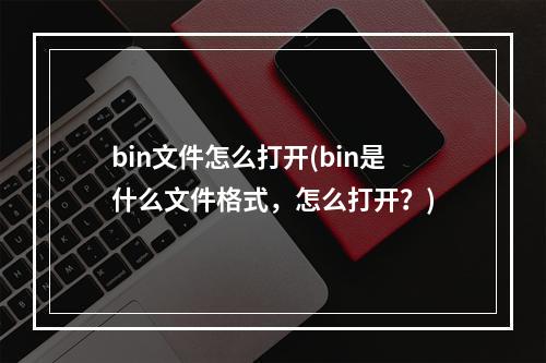 bin文件怎么打开(bin是什么文件格式，怎么打开？)