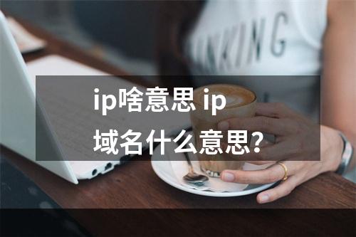 ip啥意思 ip域名什么意思？