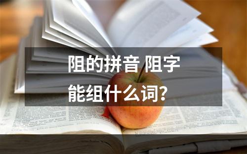 阻的拼音 阻字能组什么词？